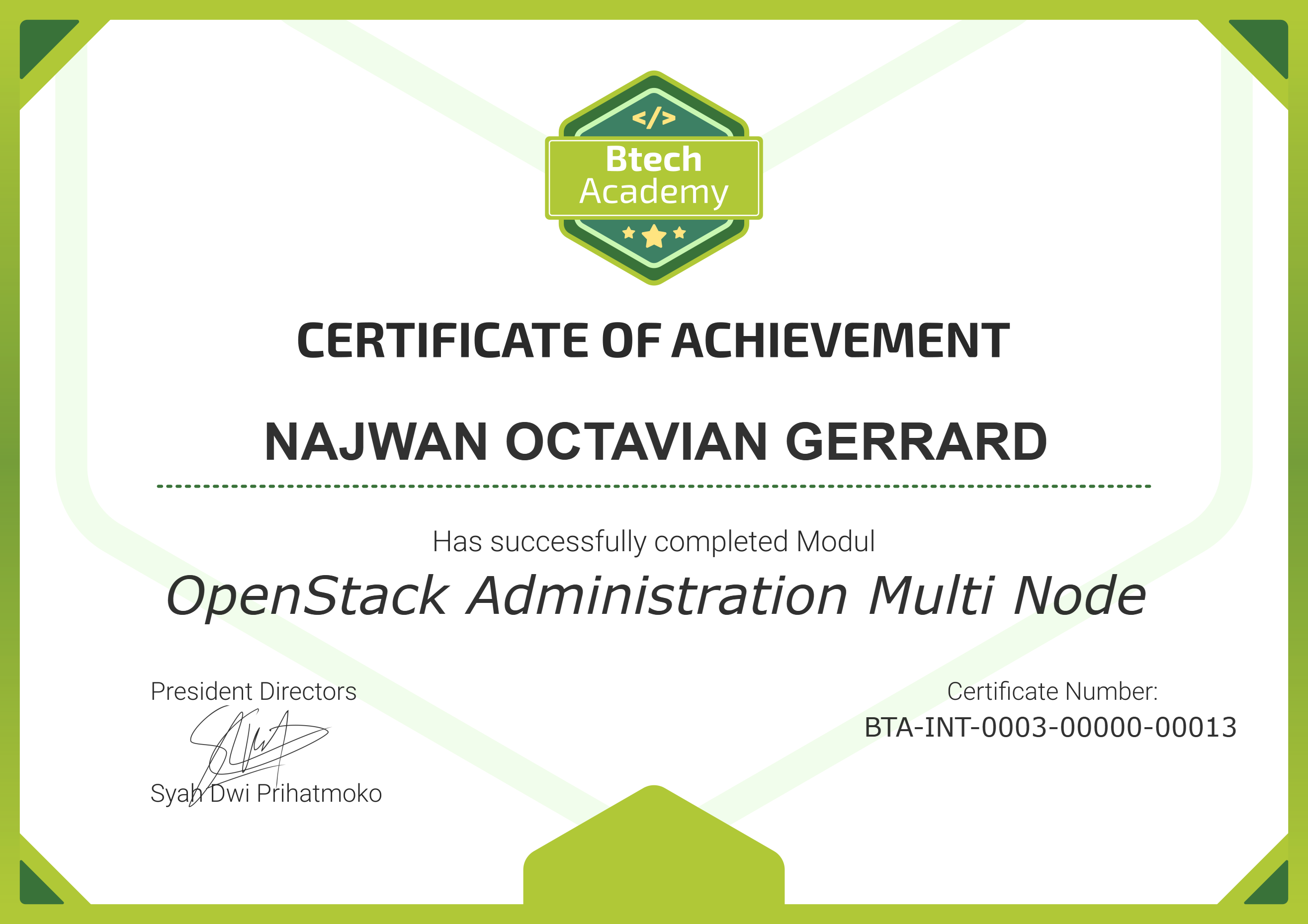 OpenStack Administration Multi Node